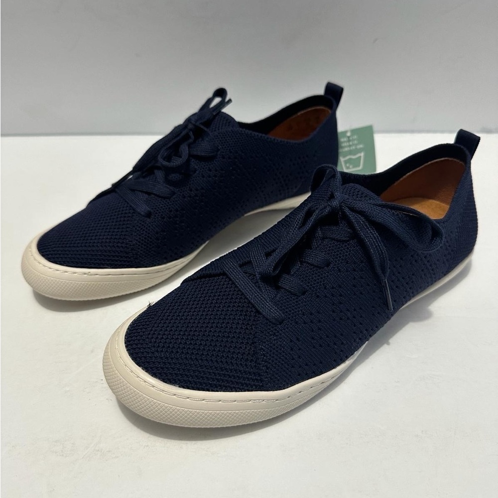 Zodiac Penny Knit Casual Lace Up Shoes Sneakers Navy Blue Women's Size 8m - Picture 7 of 7